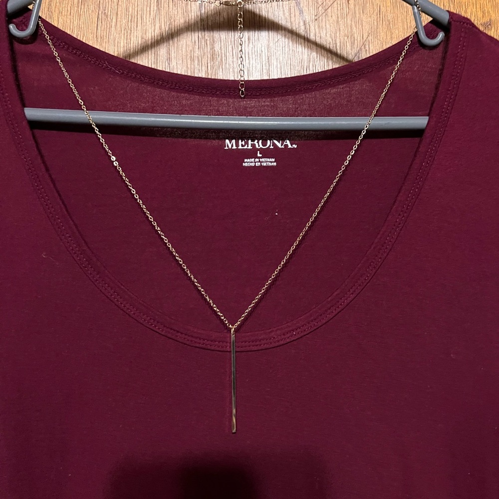 Gold necklace